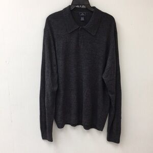 Dockers Pull Over Collard 3-Button Diamond Pattern Sweater Shirt Size XXL